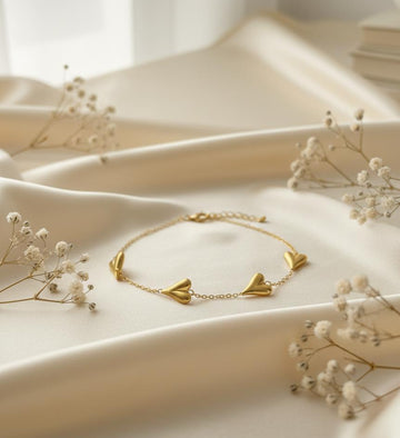 Stainless Steal Heart Bracelet