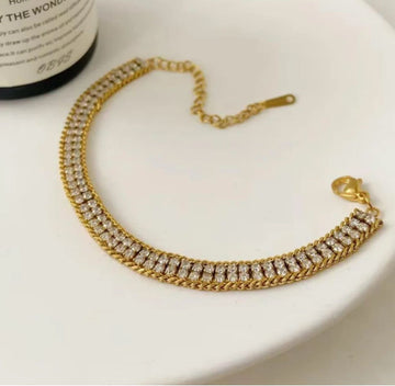 Stone Chain Bracelet