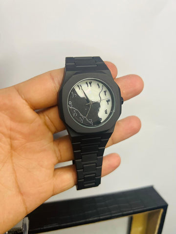 Premium Quality Black N White Aura Watch